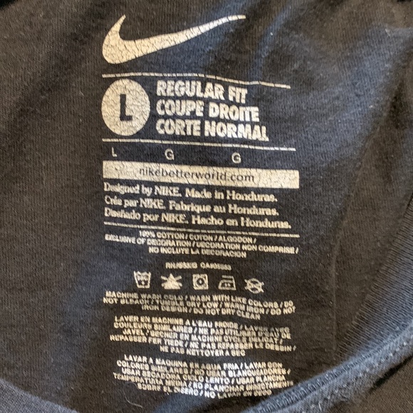 Nike Just Do It black tee size L - Picture 4 of 4